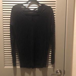 Express black sweater
